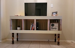 Custom tv stand