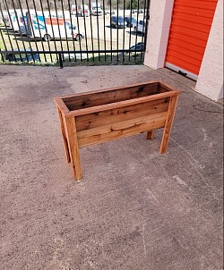 Cedar planter