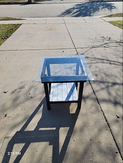 Custom end table